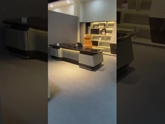 Modern L Shaped Office Desk Furniture For Director Manager CEO Boss ODM