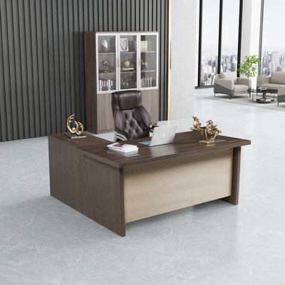 Wood Computer Desk Furniture Office Desk Table 1600×800×760mm SGS Certified