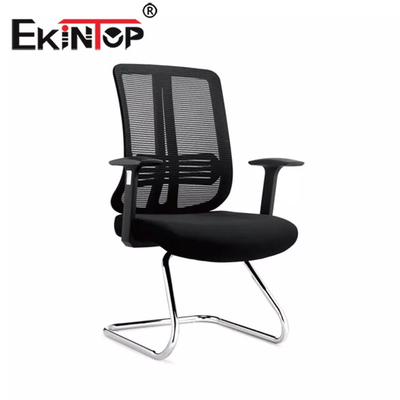 Fixed Arm Ergonomic Folding Office Chair For Conference Meeting Room