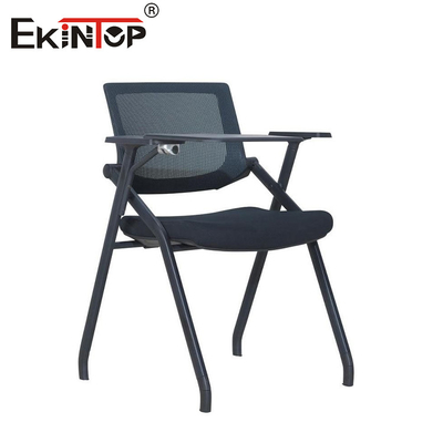 Mesh Back Writing Pad Foldable Training Room Chair Lightweight