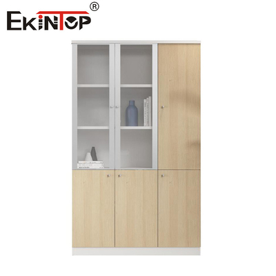Office Furniture Bookcase File Cabinet Wooden Material For Document Storage