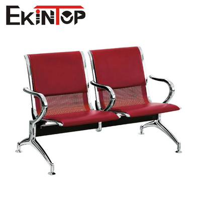 Steel Frame 2 Seater Waiting Chair Durable Comfortable For Lounge Waiting Room