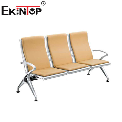 3 Seater Stainless Steel Waiting Chair For Hospitals 1220mm×680mm×800mm