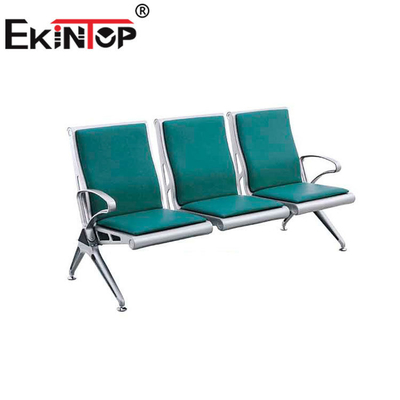 3 Seater Stainless Steel Waiting Chair For Hospitals 1220mm×680mm×800mm