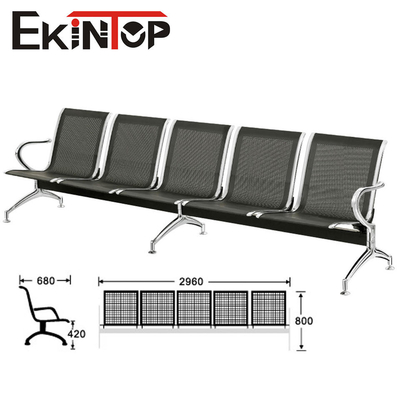 Durable 5 Seater Waiting Chair For Hospital Clinic Waiting Room