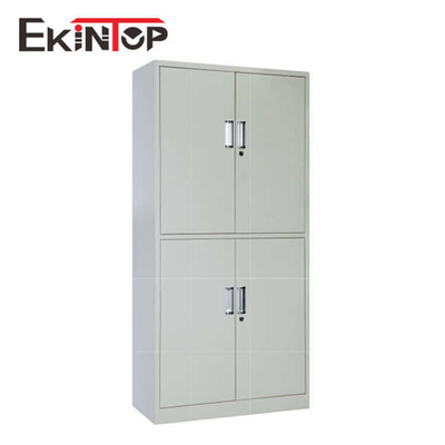 Mirror Shallow Metal Steel Storage Cabinet With Lock 5 Layer Rustproof