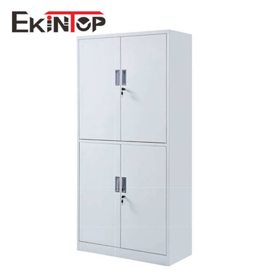 Mirror Shallow Metal Steel Storage Cabinet With Lock 5 Layer Rustproof