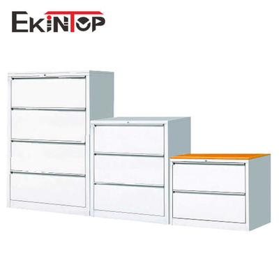 Fireproof Steel 5 Drawer Filing Cabinet Powder Coating Office Cupboard