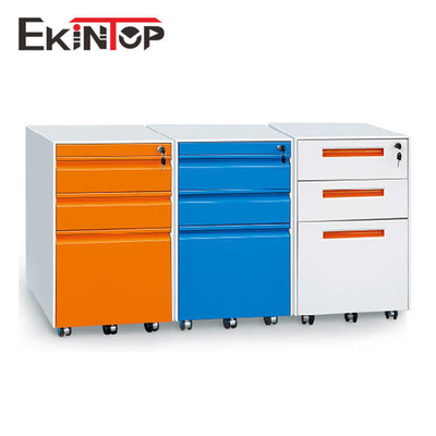 Movable Officeworks Filing Cabinet 3 Drawer Scratch Resistant