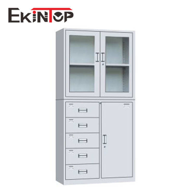 Rustproof Vertical File Cabinet Adjustable Laminate SGS Certified