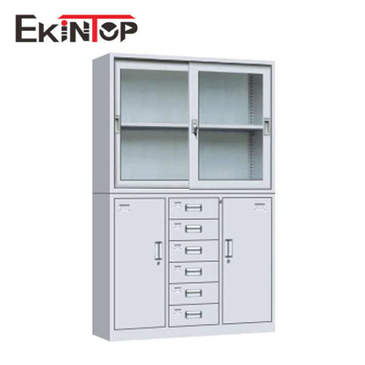 Rustproof Vertical File Cabinet Adjustable Laminate SGS Certified