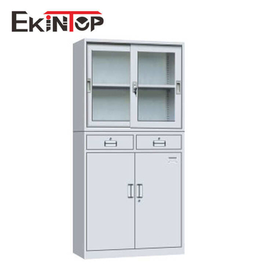 Rustproof Vertical File Cabinet Adjustable Laminate SGS Certified
