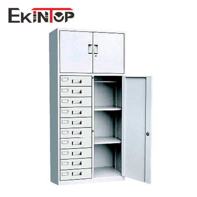 Modern Waterproof Metal Office Storage Cabinets Scratch Resistant OEM