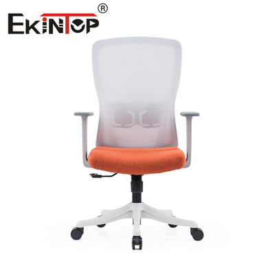 Ergonomic Comfortable Office Chair Nylon Base With Flip Up Armrest
