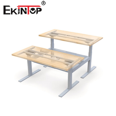 Electric Sit Stand Standing Desk Multifunctional Metal Material OEM
