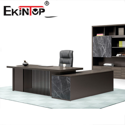Multifunction Modern Executive Table , Office Desk Officeworks Eco Friendly Material
