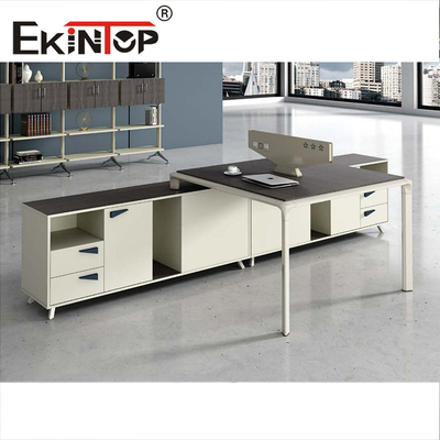 Modular Office Furniture Workstation 2 / 4 / 6 Seater MFC E1 Level Panel