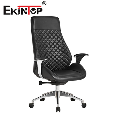 China Manufacturer Comfortable Leather Chair High Back PU Swivel Executive Office Chair