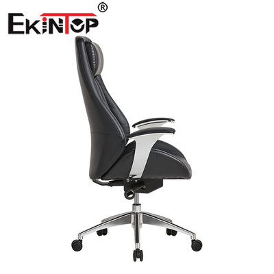 Multifunctional Human Leather Chair Mechanics PU Office Chair