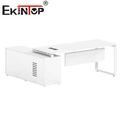 Modern Wood Top Executive Office Furniture Extendable Computer Office Desk