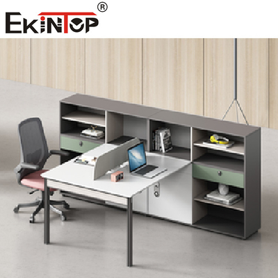 Demountable Cubicles Office Workstation Partition Writing Computer Table For 2-8 Person