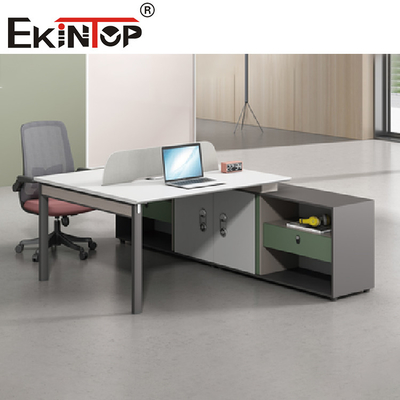 Demountable Cubicles Office Workstation Partition Writing Computer Table For 2-8 Person