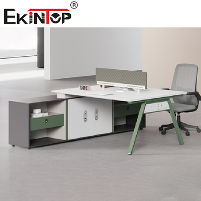 Commercial Furniture Office Workstation Staff Table Height Adjustable  Rectangular