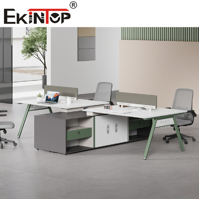 Commercial Furniture Office Workstation Staff Table Height Adjustable  Rectangular