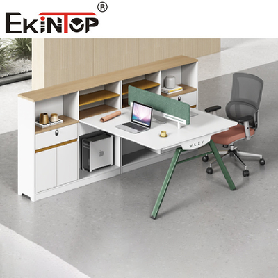 White Green Modular Office Work Station For Commercial Furniture