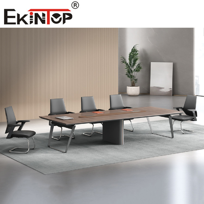 Wood Executive Conference Table Extendable Scratch Resistant