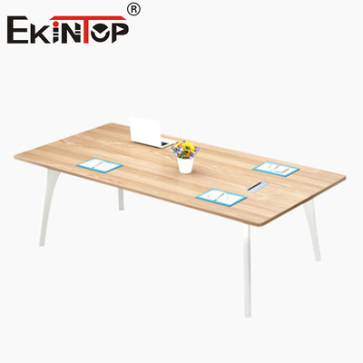 4 Leg Modular Conference Table Seating 6 8 10 Persons For Meeting Room