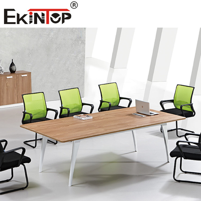 4 Leg Modular Conference Table Seating 6 8 10 Persons For Meeting Room