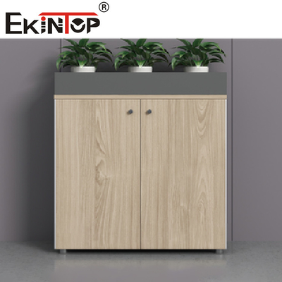 Wood 3 Drawer Fireproof File Cabinet  Living Room Filing Cabinets