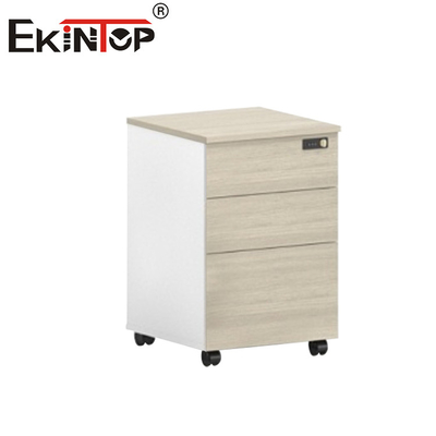 Wood 3 Drawer Fireproof File Cabinet  Living Room Filing Cabinets