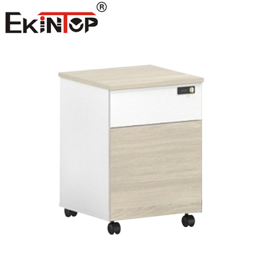 Wood 3 Drawer Fireproof File Cabinet  Living Room Filing Cabinets