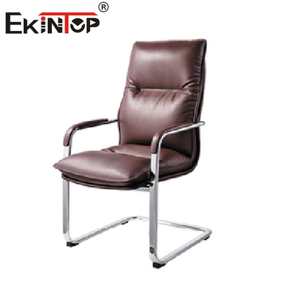 Executive Modern Black Leather Chair Easy Clean For Office Furniture High Back
