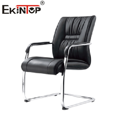 Executive Modern Black Leather Chair Easy Clean For Office Furniture High Back