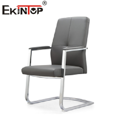 Ergonomic Executive Yellow Leather Chair Indoor Lounge Chair