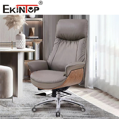 Adjustable height Contemporary Leather Chair For Executive Office Furniture