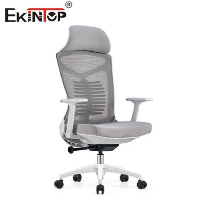 250Lbs Capacity Mesh Office Chair With Headrest Lumbar Support Assembly Required