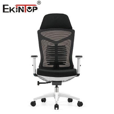 250Lbs Capacity Mesh Office Chair With Headrest Lumbar Support Assembly Required
