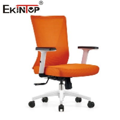 Blue Ergonomic Mesh Office Desk Chair With Adjustable Arms