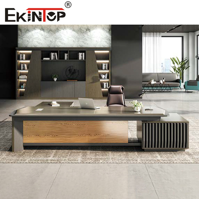 Luxury Executive Wood Office Desk Office Workstation Table