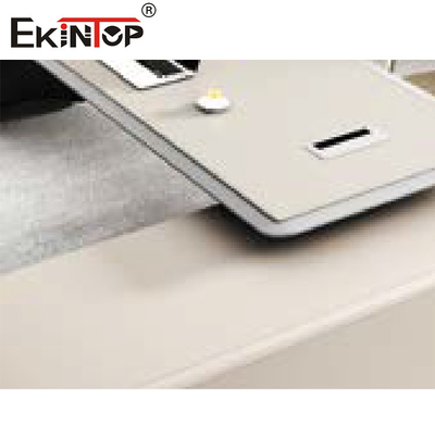 Modern L Shaped Executive Home Office Desk With Large Storage Space