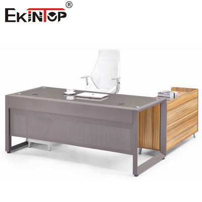 Blue White Modern L Shape Glass Tables For Home Office Furniture