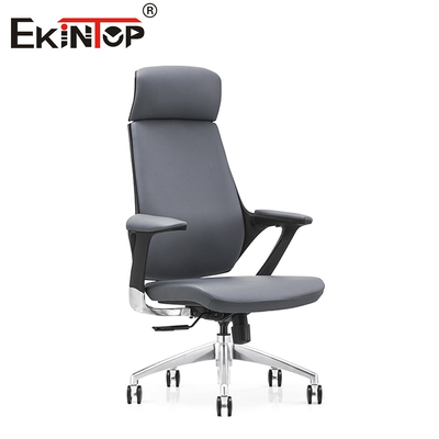 Faux Leather Office Chair with Wheels Stylish and Versatile Office Seating