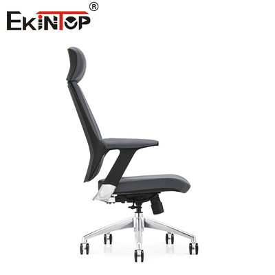 Faux Leather Office Chair with Wheels Stylish and Versatile Office Seating