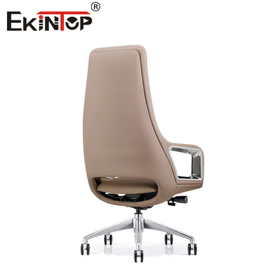 Luxury Meets Functionality Executive Leather Office Chair Adjustable