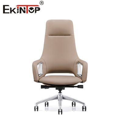 Luxury Meets Functionality Executive Leather Office Chair Adjustable