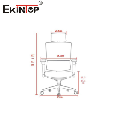Seamless Adaptability Ergonomic Mesh Office Chair For Agile Work Environments